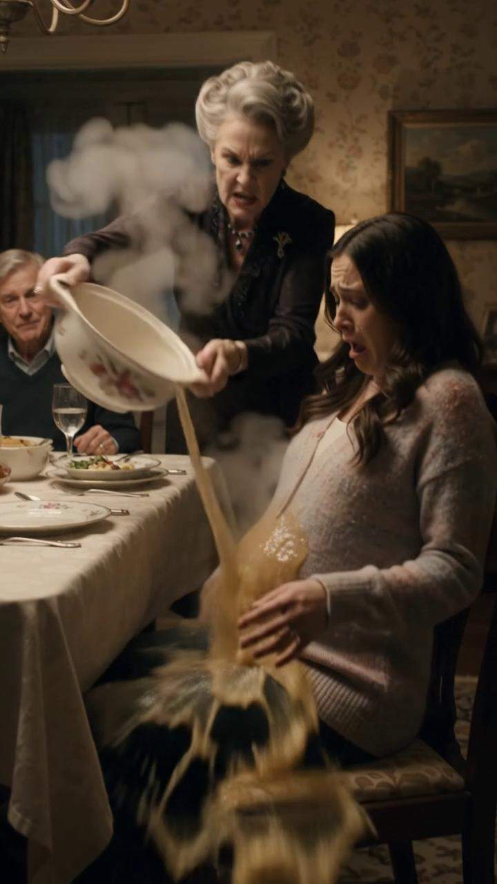 FAMILY DINNER DEVOLVES: Mother-In-Law's 