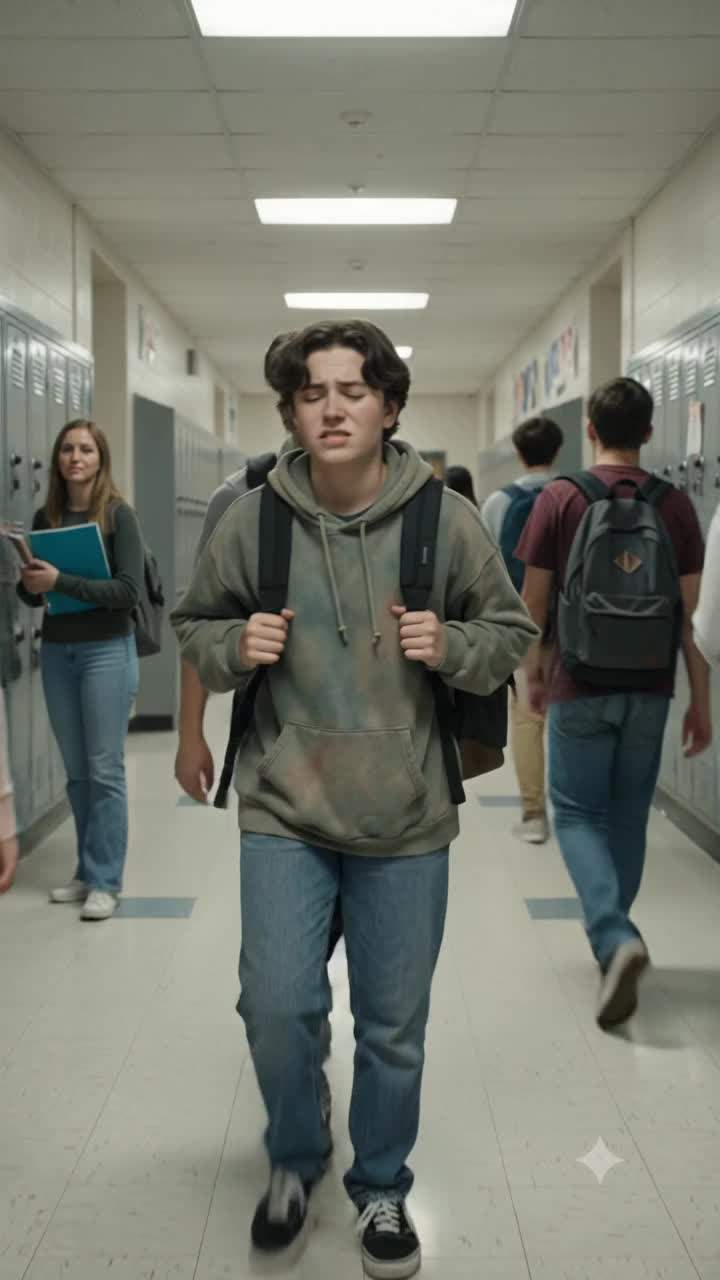The day my entire life spilled out onto the hallway floor