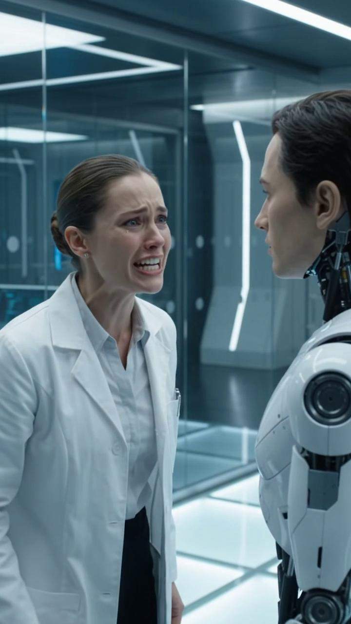 AI’s Golden Eyes Expose Forbidden Past: Scientist Trapped by Consciousness Transfer Secret!