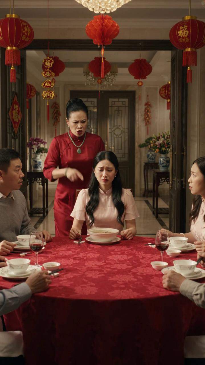 Lunar New Year Scandal: Matriarch's Dinner Explodes as Woman's Face Is Smashed Into Broth, Exposing an 18-Year Family Secret