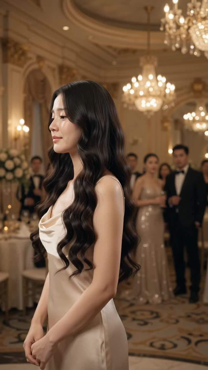 Tycoon's Fiancée Brutally Attacked: Engagement Party Ends in Public Humiliation and Shocking Hair Scandal!