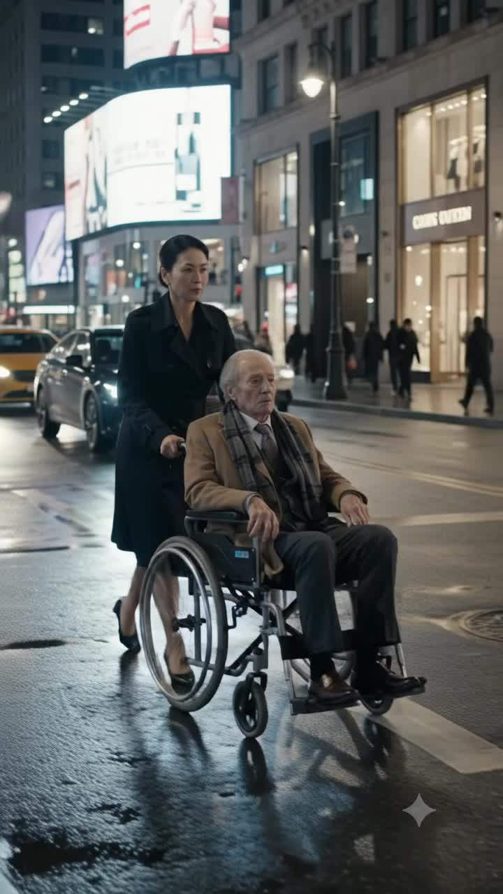 UNBELIEVABLE: Billionaire Matriarch's Wheelchair Plunges Down Ramp in Shocking Family Power Struggle – Was it an Accident, or a Secret Act of Rebellion?