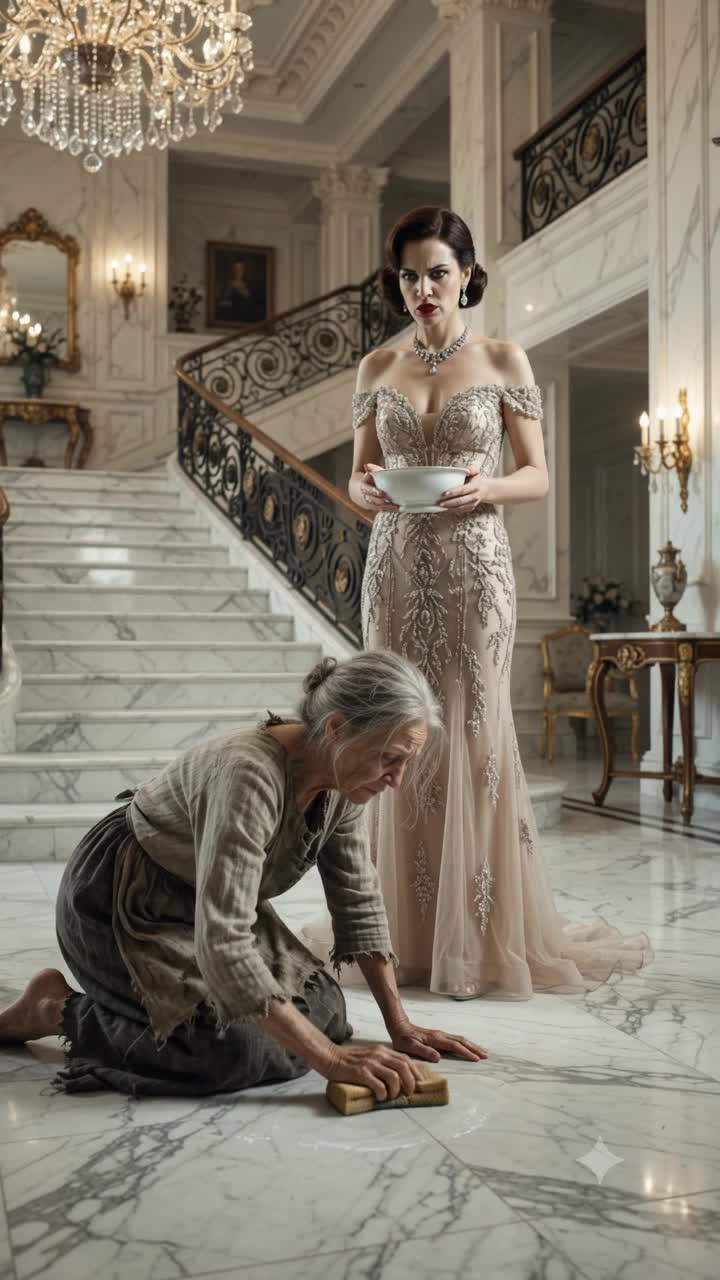 Billionaire Family Dinner Explodes: Heir Witnesses Wife's Cruel Betrayal Against His Mother in Shocking Power Struggle!