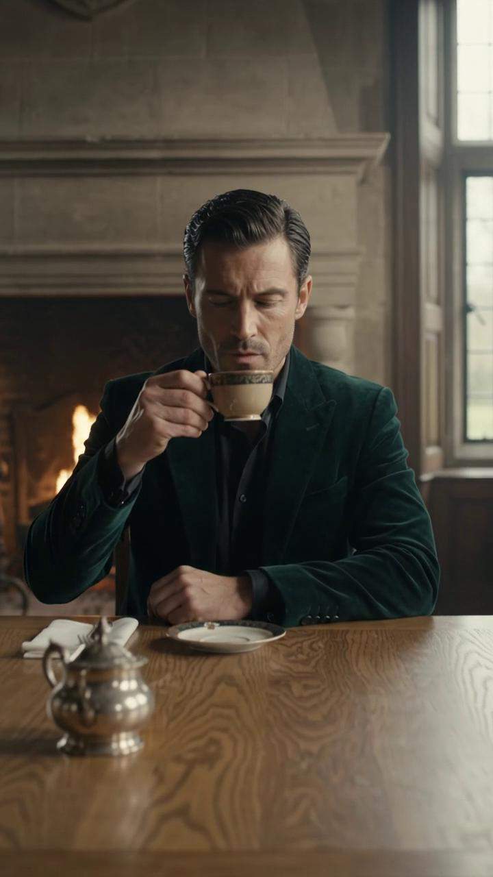 7-Year-Old Daughter Screams "Poison" as Lord's Coffee Sizzles: The Shocking Family Secrets of a Noble House Exposed by Betrayal?
