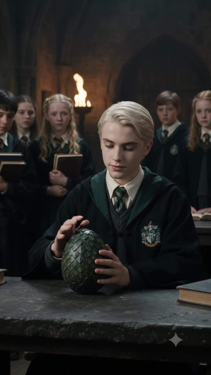 Hogwarts' Darkest Secret: Malfoy's Forbidden Dragon Egg Unveils Ancient Magic & Betrayal