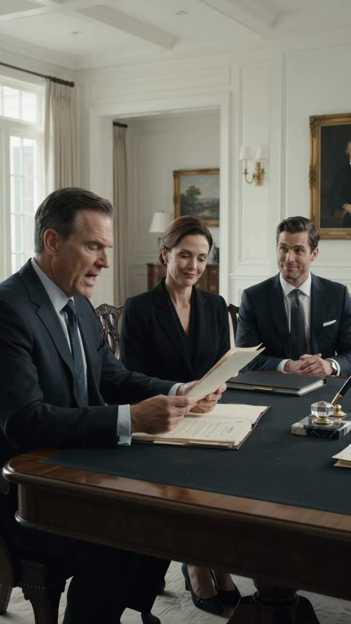 The Widow's Greed Unraveled When a Secret Will Made Me an Unexpected Heir
