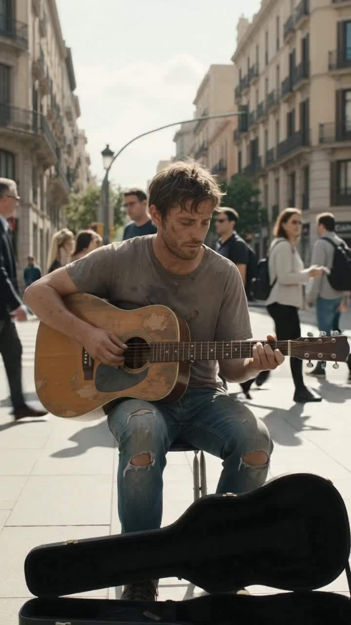 I Saw a Street Musician's Dream Nearly Die Until a Legend Intervened