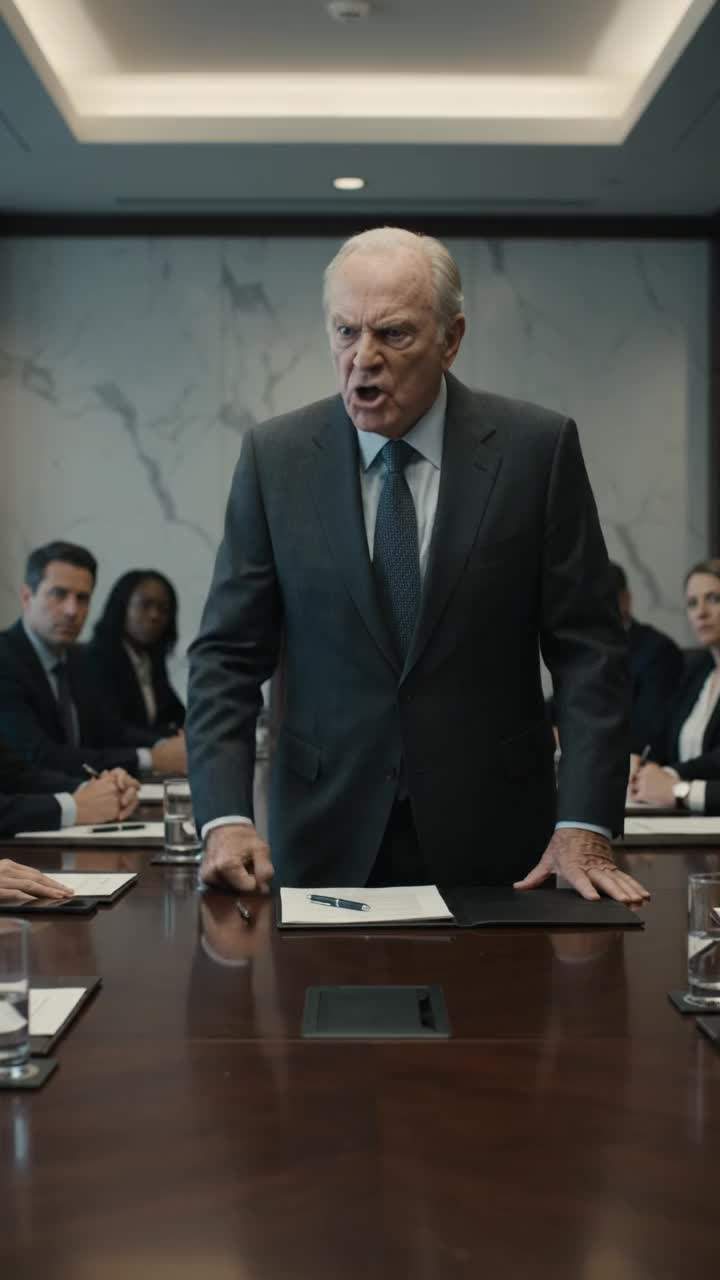 Billionaire Boardroom Scandal: Arrogant Shareholder Tries To Fire Young Female CEO, Realizes Too Late She Is The Secret Owner Of His Entire Fortune.