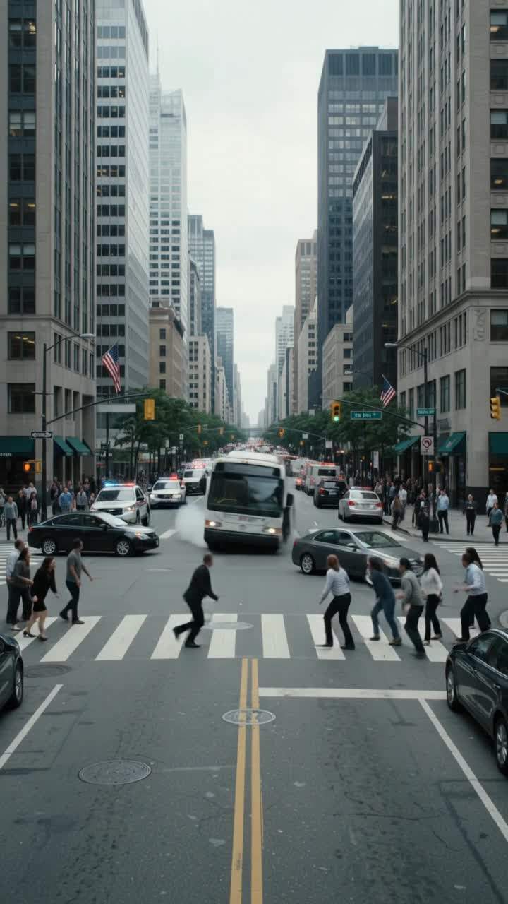 The Secret Behind the Downtown Superhero Rescue: Why the Lightning Hero Really Stopped the Bus and the Mystery of the Missing Passenger.