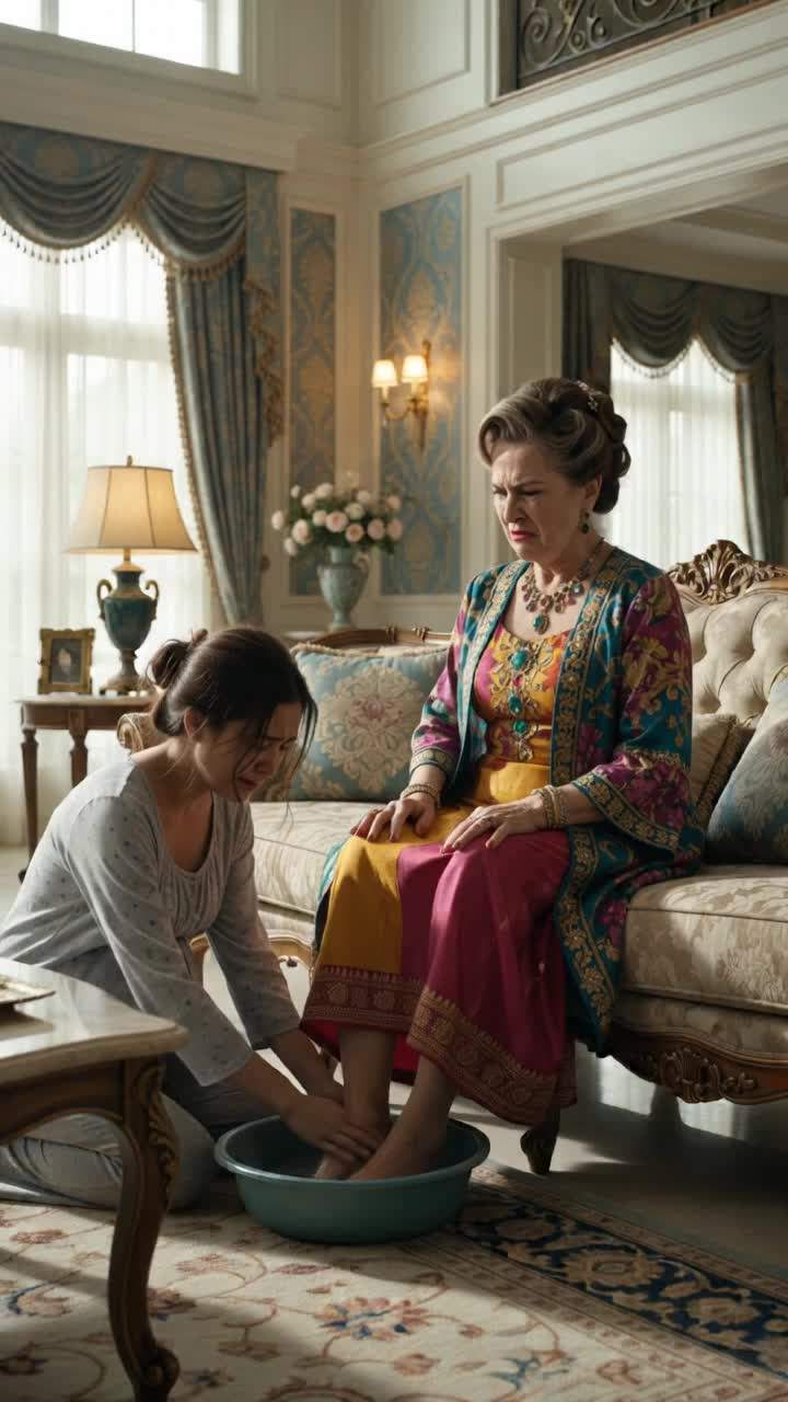 My Pregnant Daughter Was Forced to Kneel for Her Mother-in-Law, But I Know the Dark Secret That Will Destroy This Family Inheritance.