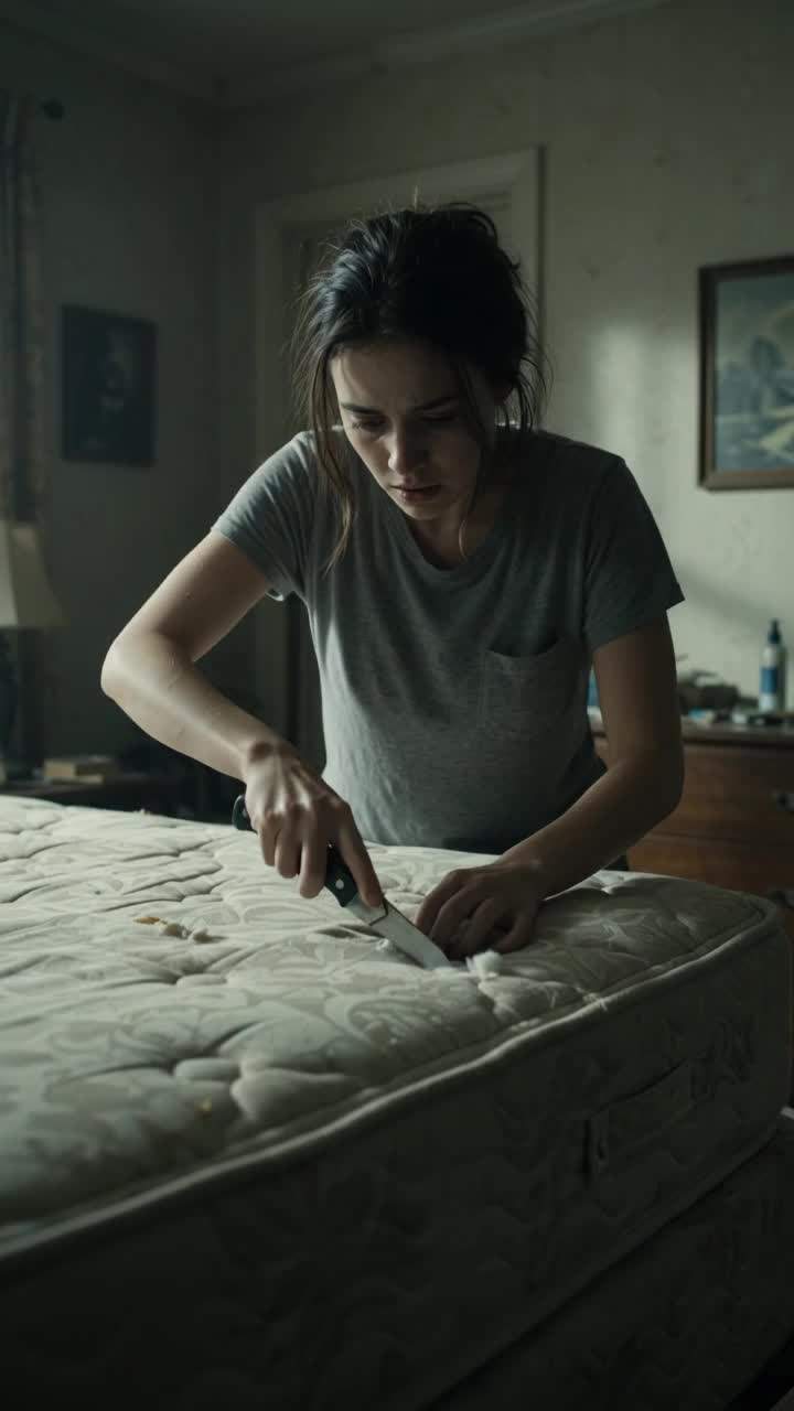 Widow Uncovers Secret Partition Inside Late Husband’s Mattress Containing Evidence of a Decades-Old Witness Protection Conspiracy and a Hidden Inheritance.