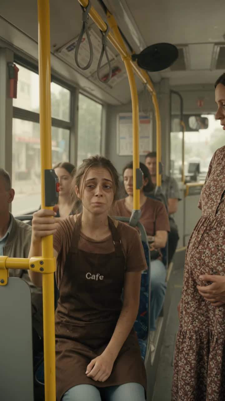 I thought I was witnessing a random act of kindness on a crowded bus until a pregnant woman did the unthinkable with her seat.