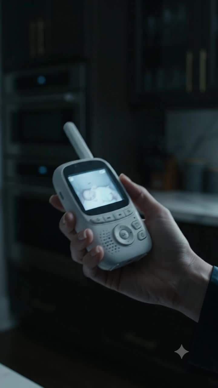 I checked the baby monitor during our anniversary party and heard my husband whispering to my sister.