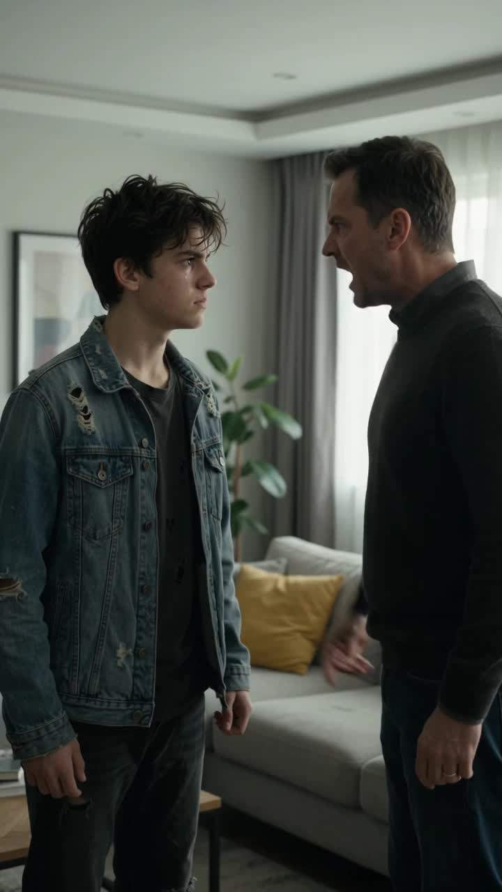 The Moment My Son Uncovered My Husband’s Secret Life Leading to a Violent Family Confrontation and a Heartbreaking Departure