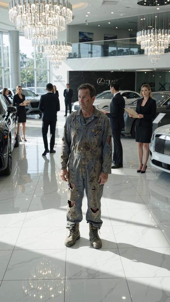 Construction Worker Ignored at Luxury Dealership Triggers Multi-Billion Dollar Corporate Asset Lockdown with Secret Black Metal Card