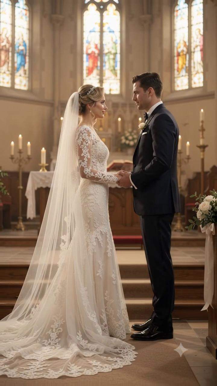 The Altar Attack That Exposed a Groom’s 7-Year Secret: Why a Stranger’s Child Ruined This Designer Wedding Dress