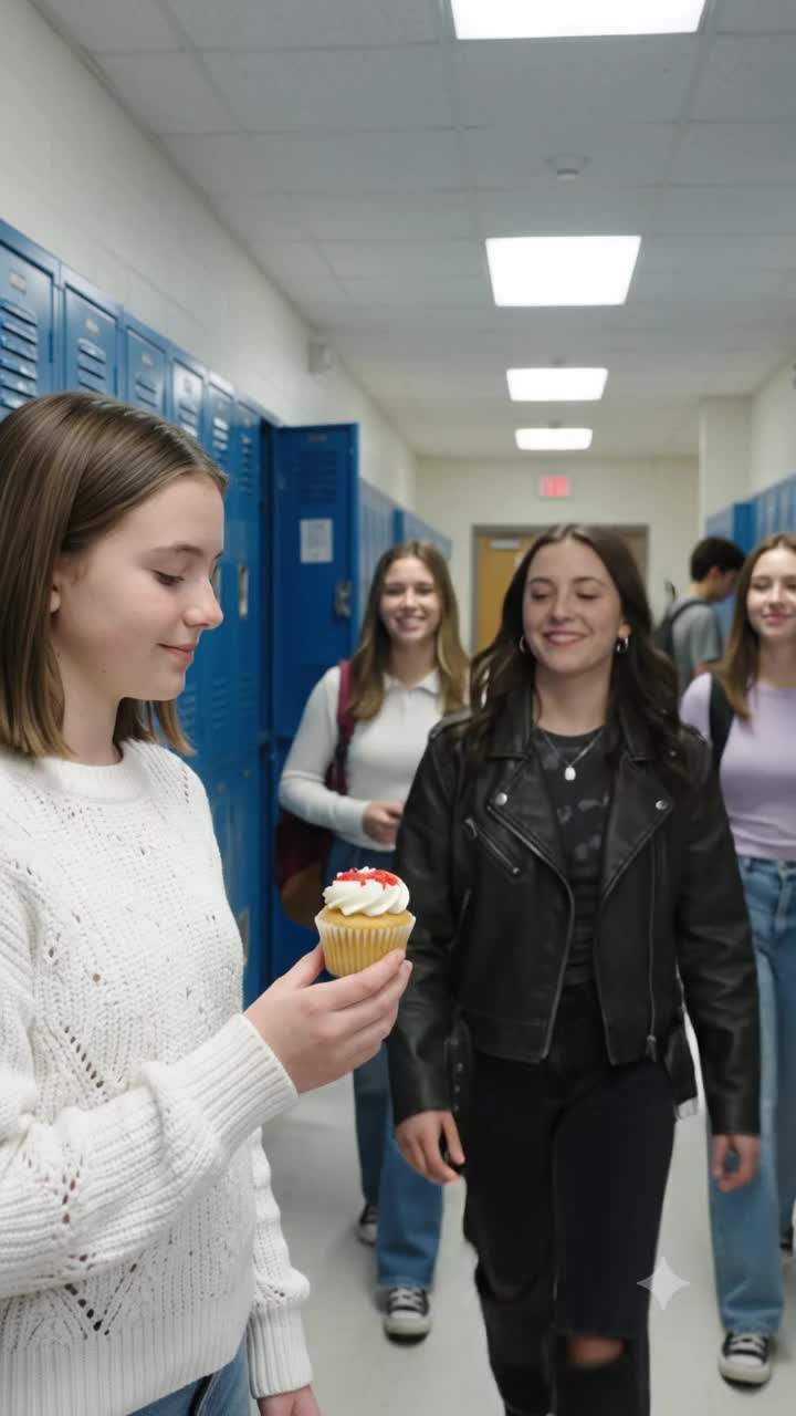 I realized she wasn't my best friend the moment she smashed that cupcake into my face.