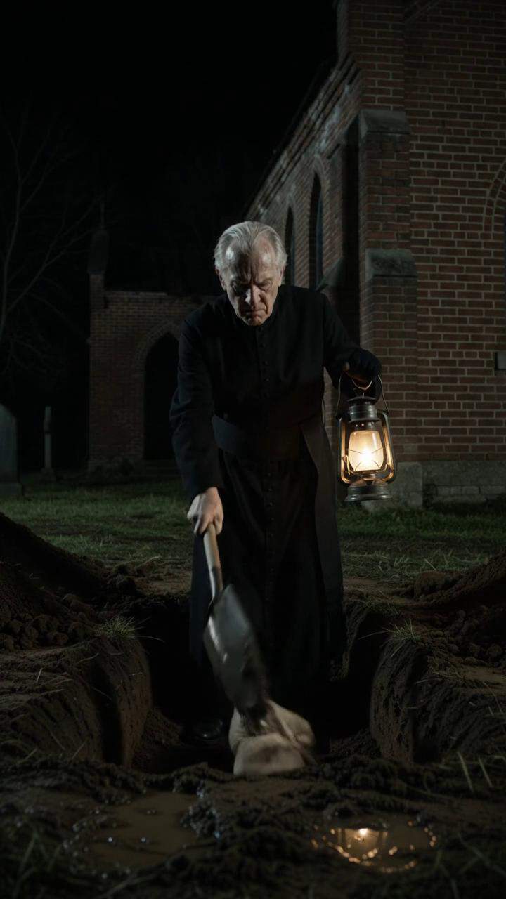 The St. Jude Orphanage Mystery: Why Father Thomas Buried the Sacred Ribbon Secret at Midnight