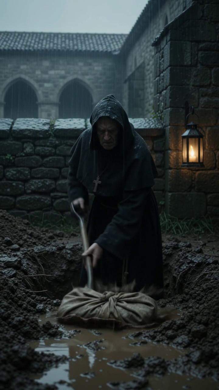 Aging Priest Buries Stolen Church Ledger Only to Hear Missing Orphan Speak From Muddy Grave