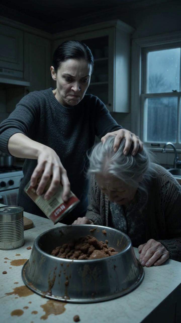I Returned From My Business Trip Early To Catch My Wife Forcing My Mother To Eat Dog Food Over A Hidden Inheritance Secret